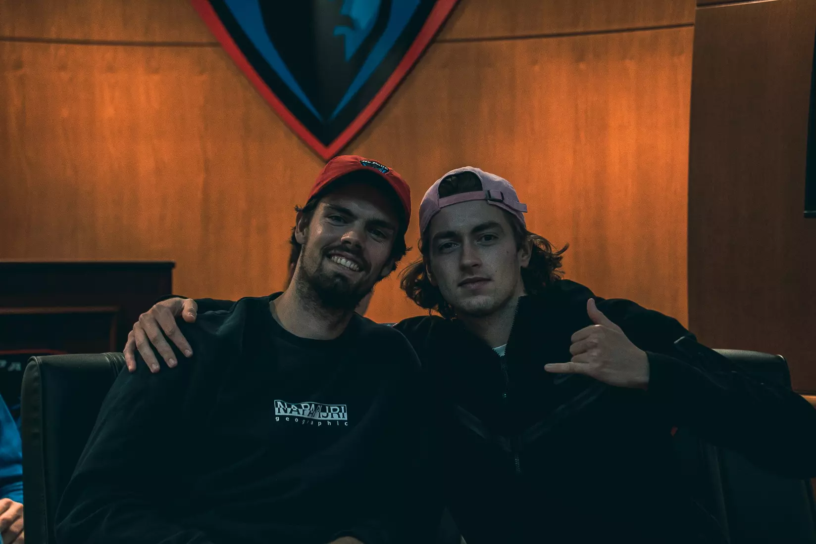 DePaul Men's Tennis welcomed Danny Esposito on April 14.