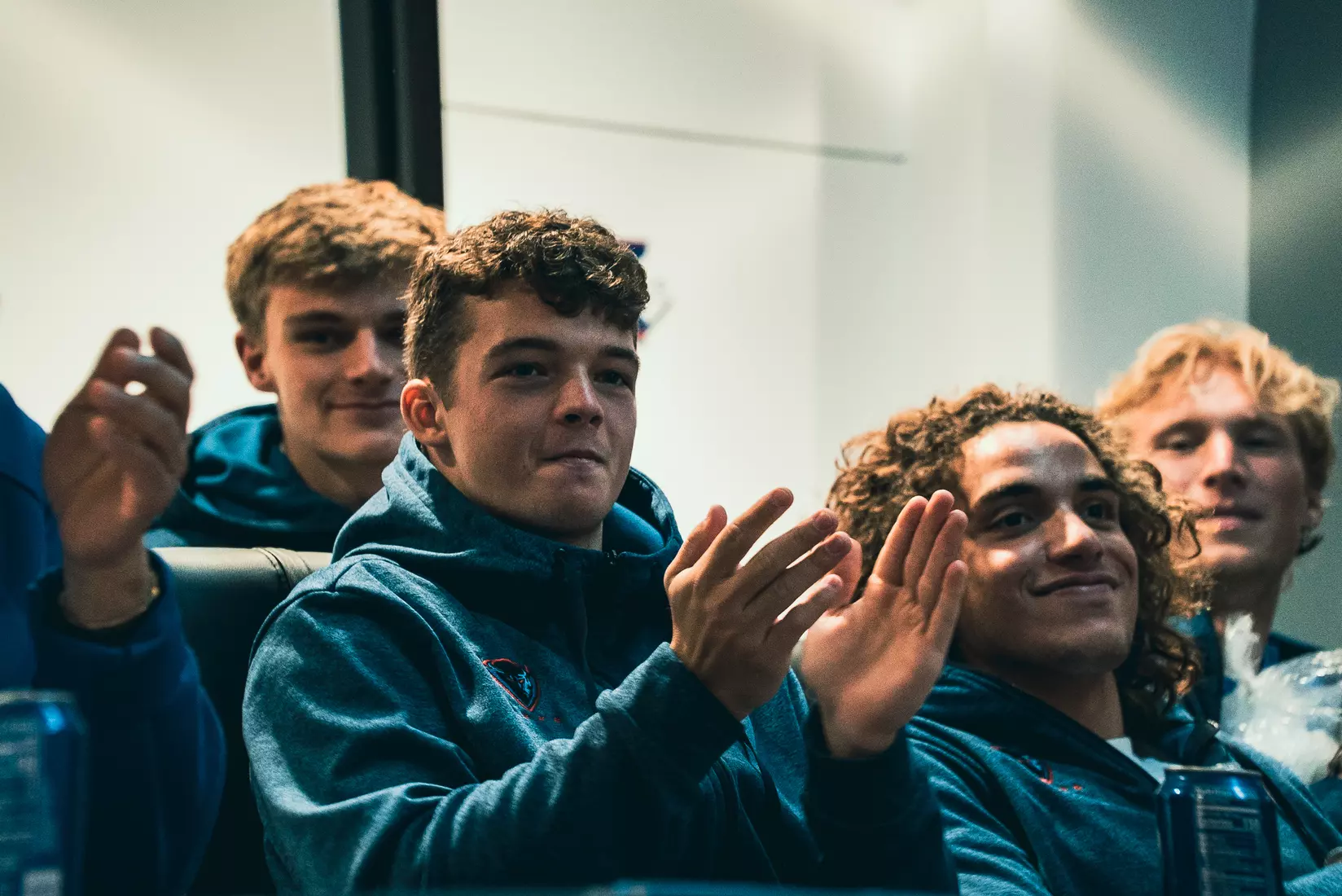 DePaul Men's Tennis welcomed Danny Esposito on April 14.