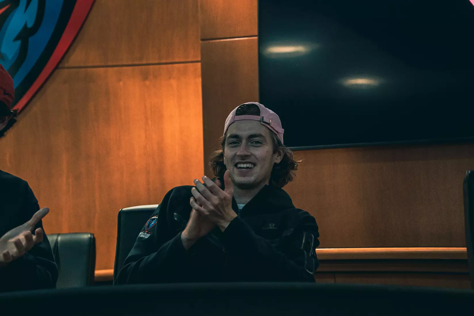 DePaul Men's Tennis welcomed Danny Esposito on April 14.