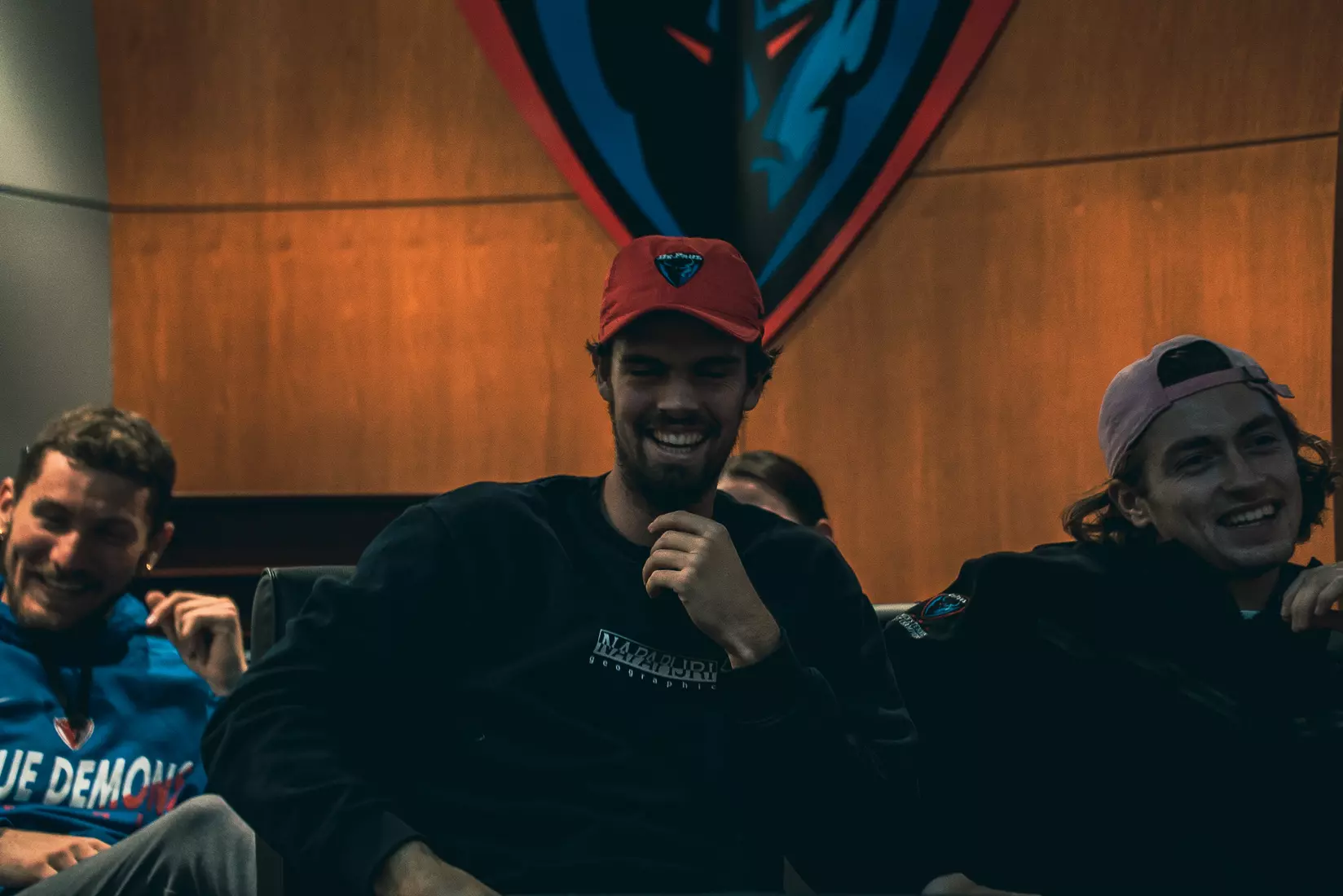 DePaul Men's Tennis welcomed Danny Esposito on April 14.