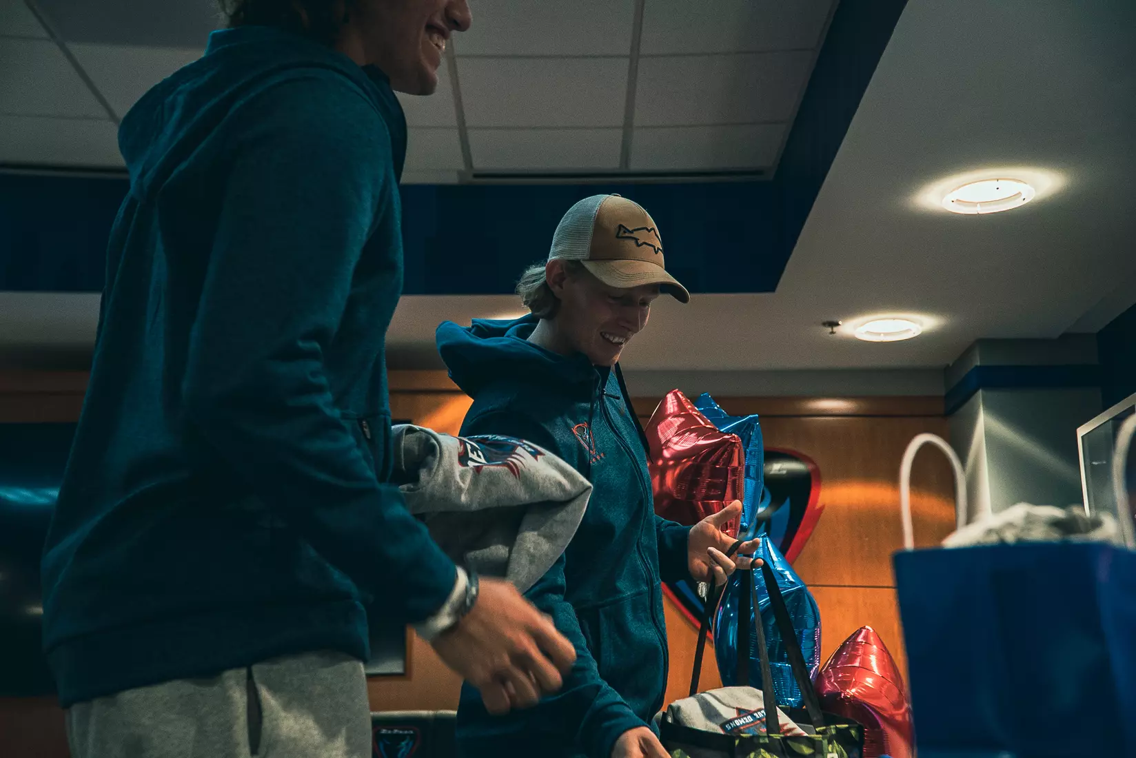 DePaul Men's Tennis welcomed Danny Esposito on April 14.