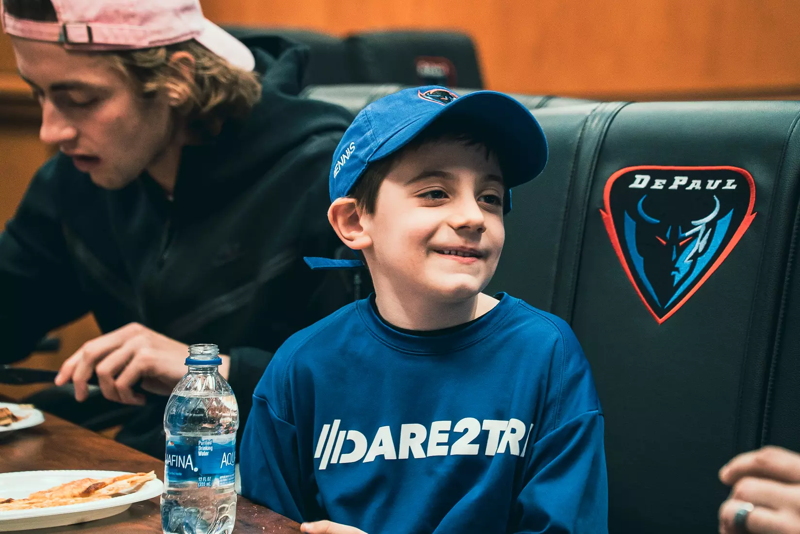 DePaul Men's Tennis welcomed Danny Esposito on April 14.