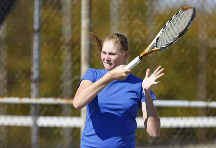 Kelsey Lawson finished the Wildcat Invitational with two singles victories