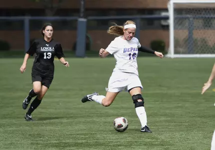 Michelle Scandora scored her first goal of the season Friday in a 2-1 loss to Providence.