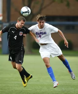 Austin Toth scored his first collegiate goal in Saturday's 1-1, double-overtime tie with Providence.