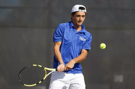 George Chanturia won the B-Singles Flight and posted a perfect 3-0 record at the Northwestern Invitational.