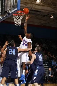 Tony Freeland led DePaul with 21 points in a season-opening 114-81 triumph over Chicago State.