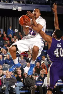 Brandon Young led the Blue Demons with 16 points in Tuesday night's loss to Western Carolina.
