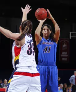 Felicia Chester and the Blue Demons play for the Championship of the Maggie Dixon Classic on Saturday at 7 p.m.