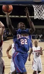 Tony Freeland scored 10 points in his first start of the season on Sunday.