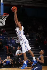 Cleveland Melvin scored 19 points against Northwood in DePaul's first exhibition game.