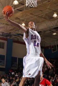 The Blue Demons and Huskies tip off at 7:30 p.m. at Allstate Arena on Thursday.