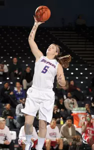 Anna Martin and the Blue Demons host Northwestern on Monday.