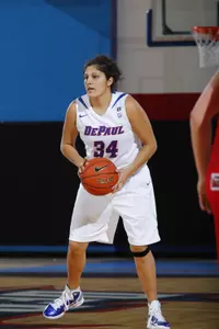 Deanna Ortiz ranks second in the BIG EAST with a .488 3-point field goal percentage. The Blue Demons host Stanford on Thursday at 7 p.m.