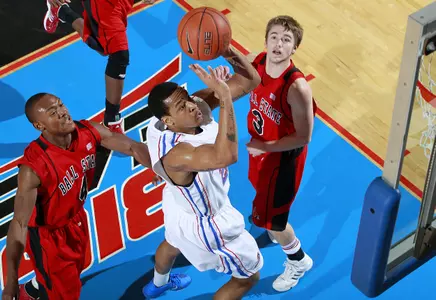 Brandon Young leads all BIG EAST freshmen with a 15.0 scoring average.