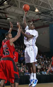 Tony Freeland is thriving in new coach Oliver Purnell's uptempo, high-pressure style of play.