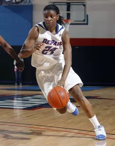 Keisha Hampton needs 18 points to become DePual's 25th 1,000 point scorer. DePaul and Loyola tangle at 7 p.m. in Rogers Park on Thursday