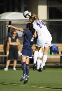 Callie Hemming had a goal and an assist in Friday night's 2-0 season-opening win over Iowa.