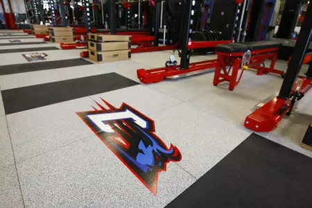 DePaul's new weight room offers student-athletes more space and functionality along with equipment on the cutting edge of technology.