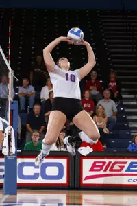 Christy Landschoot continues to be a leader on the court.