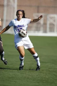 Rebekah Roller had the lone shot on goal for DePaul in Friday's 2-0 loss to No. 7/11 Notre Dame.