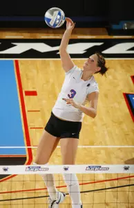 Freshman Chelsea Kirkpatrick led the Blue Demons with a .226 attack percentage.