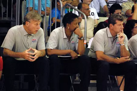 Team USA and DePaul head women's basketball coach and assistant coach for the National team, earns the No. 1 Seed in quarterfinals of the FIBA World Championship