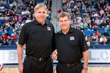 Doug Bruno is an assistant coach under Geno Auriemma for the 2010 FIBA Women's World Championships