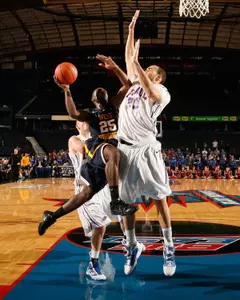 The Blue Demons host Seton Hall on Wednesday at 8 p.m. at Allstate Arena.