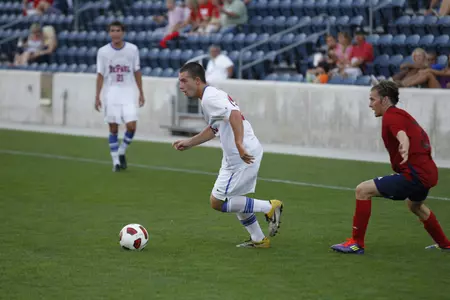 David Selvaggi had three shots on goal in Saturday's 2-0 loss at No. 17 Georgetown.