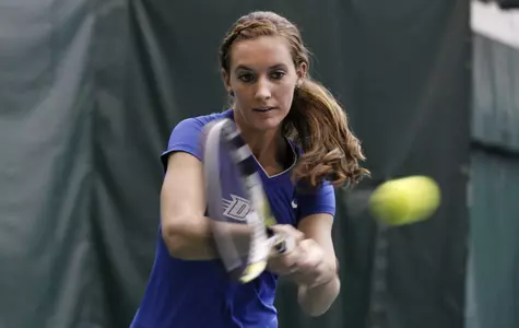 Cali Gustafson (pictured), Carolin Neumann and Rebeca Mitrea will all play in the Qualifying Bracket of the ITA Midwest Regional