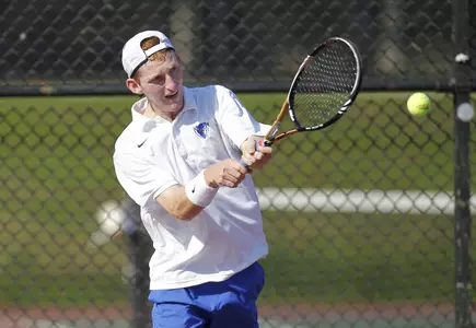 Adam Reinhart won the D-Singles Flight on Sunday.