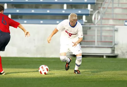 Jared Blincow headed up an outstanding defensive effort in Wednesday's 1-0 loss to Louisville at Wish Field.