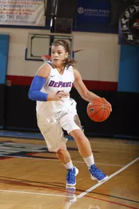 Anna Martin led DePaul with 17 points and was 7-of-9 from the field.