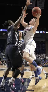 Anna Martin is averaging 21.0 points per contest which ties for the BIG EAST Conference's best scoring average this season.