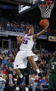Brandon Young took control of Wednesday night's 63-58 victory over Cal Poly at Allstate Arena.