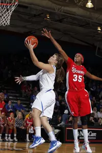 Anna Martin paced the Blue Demons with 21 points. DePaul topped Southern Illinois 93-67 on Thursday in Lincoln Park.