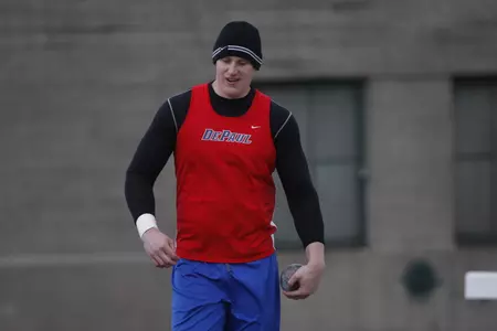 Tim Nedow notched his second career BIG EAST Athlete of the Week award.