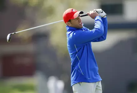 Russell Budd went 1-1 in two matches Friday at The Match Play.