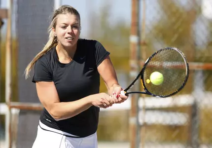 Senior Katarina Milinkovic has a 82-38 career singles record at DePaul.