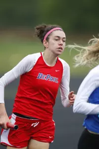 Toni Salvatore came in first in the 1500m run with a time of 4:33.18.