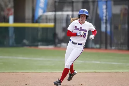 Lindsey Dean smashed a grand slam home run Thursday in DePaul's 7-2 BIG EAST victory over Pittsburgh.
