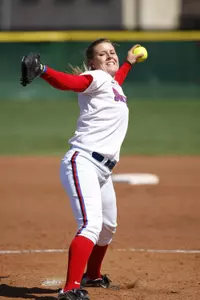 Kirsten Verdun limited Loyola-Chicago to five hits in Tuesday's 4-0 victory at Cacciatore Stadium.