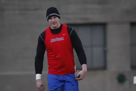 Tim Nedow earned second-team All-American honors in the discuss and will participate in the shot put on Friday at 5:30 p.m.