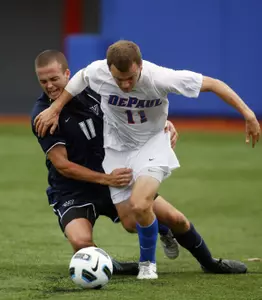 Senior Matt Leinauer will lead a young Blue Demon men's soccer team into the 2011 season.