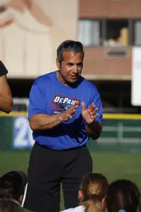 Coach Eugene Lenti along with All-American Liza Brown were honored Tuesday by The Summit League.