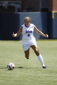 Chelsea Grant returns from a season-ending injury in DePaul's season opener Friday against Iowa.