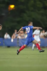 Ray De Leon's two goals---the second with 12 seconds left---gave DePaul a 3-3 tie with Western Michigan on Saturday.