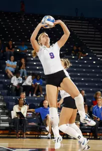 Sammy Geiger led the Blue Demons with 14 assists.