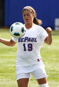 Kelly Blumberg's aggressive style will be on display Sunday in an exhibition match against Indiana.